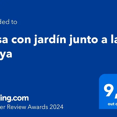 公寓 Casa Con Jardin Junto A La Playa 埃斯特波纳